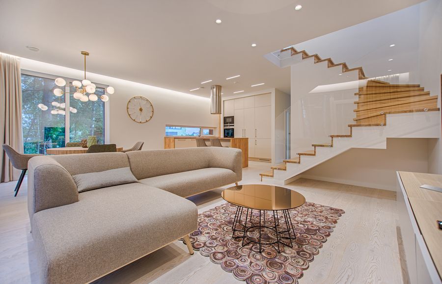 Home interior ready for renovation